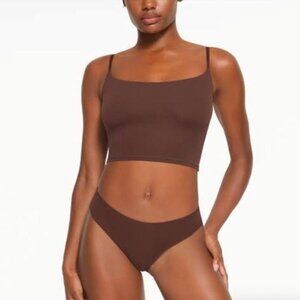 SKIMS Fits Everybody Cami Tank In Cocoa